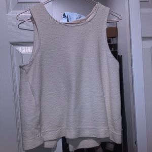 Madewell open back tank
